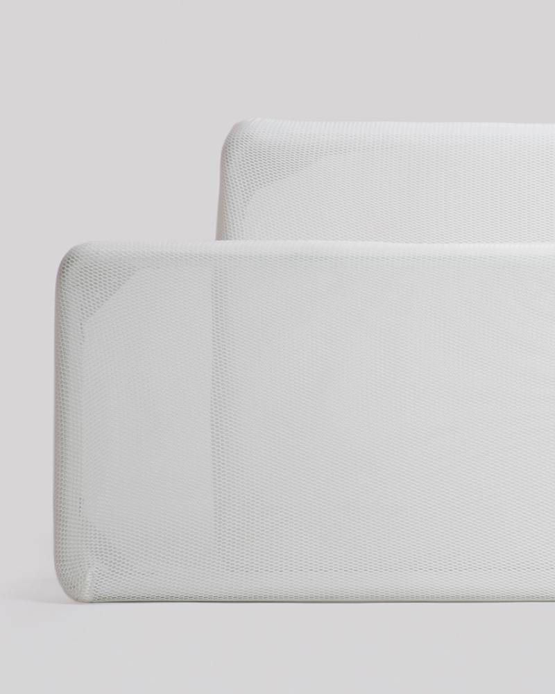 Newton colchón para cuna 100% transpirable y con eficacia comprobada para  reducir el riesgo de asfixia.Ve más allá con un colchón orgánico